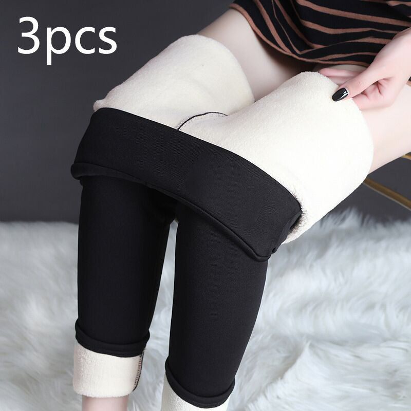 Infinity Beautiful Winter Thermal Leggings – High Stretch Lamb Cashmere Fit S, M, L, XL, XXL, 3XL - Infinity Beautiful Boutique