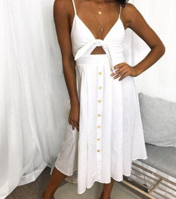 Infinity Beautiful Sheath Dress – Sleeveless Backless Summer Party Style - Infinity Beautiful Boutique