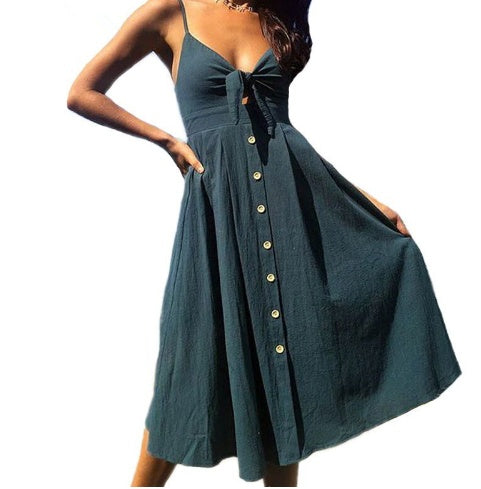 Infinity Beautiful Sheath Dress – Sleeveless Backless Summer Party Style - Infinity Beautiful Boutique