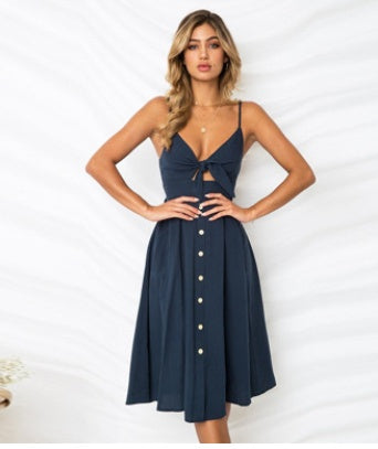 Infinity Beautiful Sheath Dress – Sleeveless Backless Summer Party Style - Infinity Beautiful Boutique