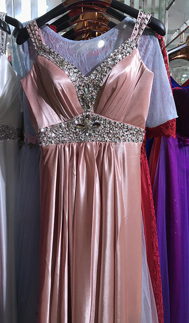 Infinity Beautiful A-Line Evening Gown – Sleeveless Elegant Formal Dress for Weddings & Parties