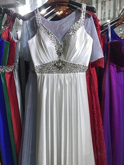 Infinity Beautiful A-Line Evening Gown – Sleeveless Elegant Formal Dress for Weddings & Parties
