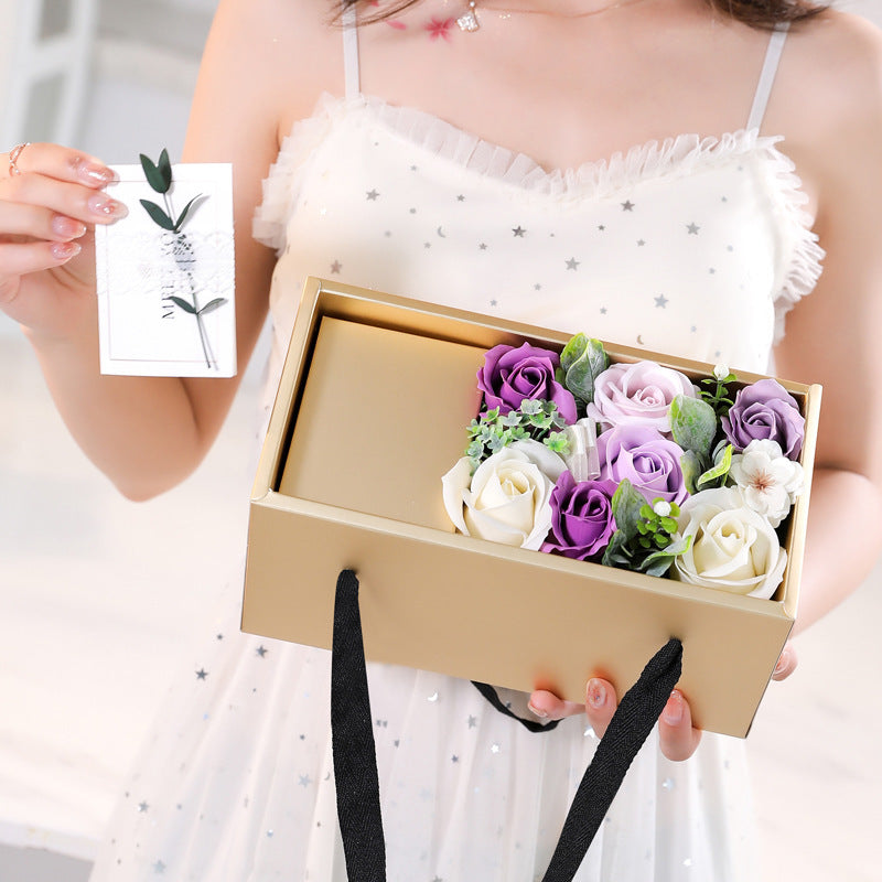 Soap Rose Gift Box – Perfect for Mother’s Day, Or Valentine’s Day - Infinity Beautiful Boutique