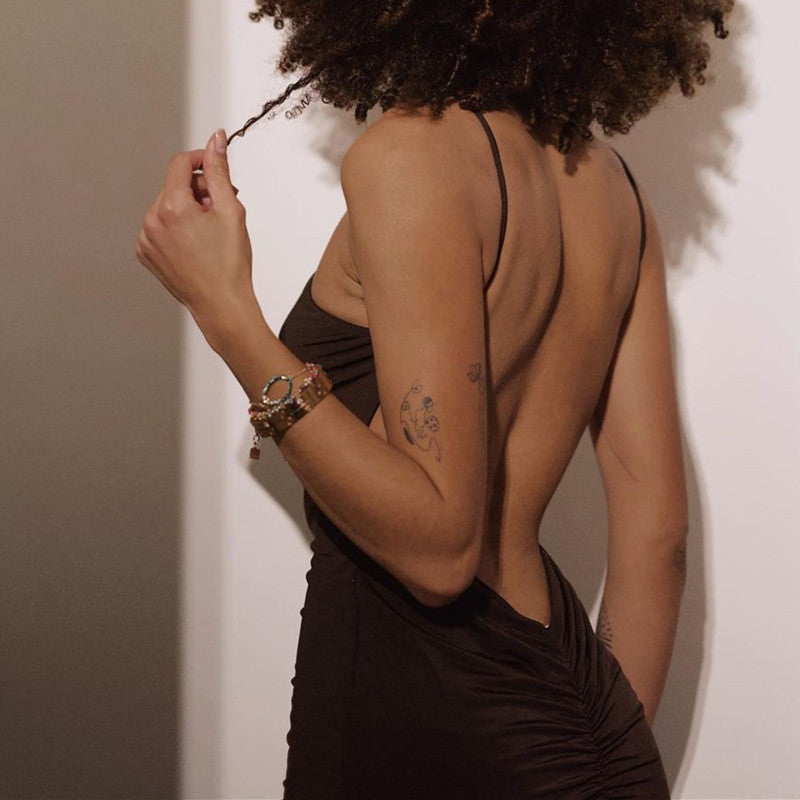 Infinity Beautiful Elegant Halter Dress - Infinity Beautiful Boutique