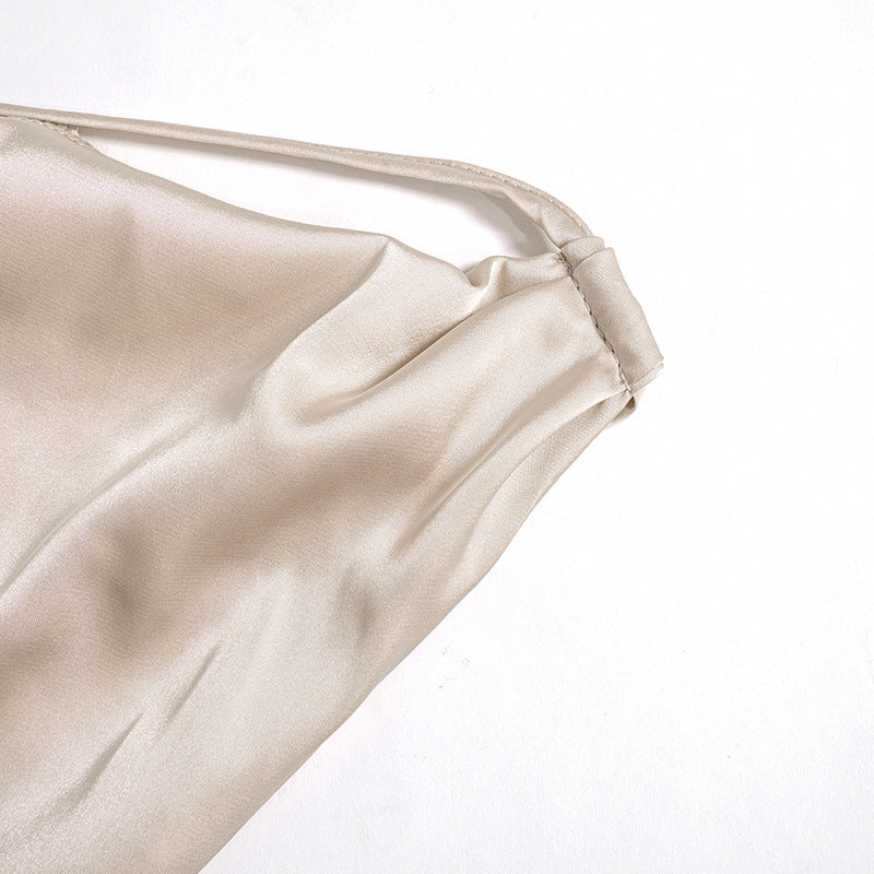 Infinity Beautiful One-Shoulder Mini Dress – Sexy Slim Backless Style for Party & Wedding