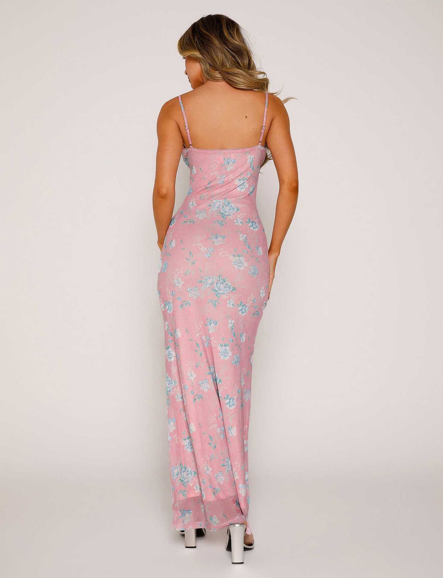 Infinity Beautiful Y2K Floral Slip Dress – Slim Summer Suspender Style for Beach Vacations - Infinity Beautiful Boutique