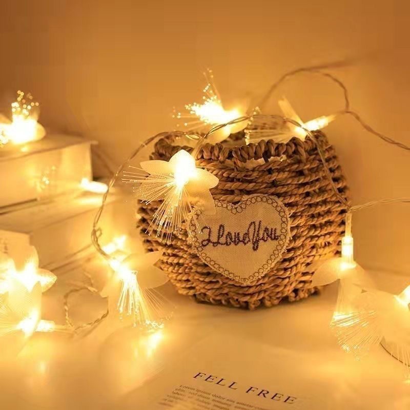 LED Optical Fiber Flower Light String Flashing Light Wedding - Infinity Beautiful Boutique