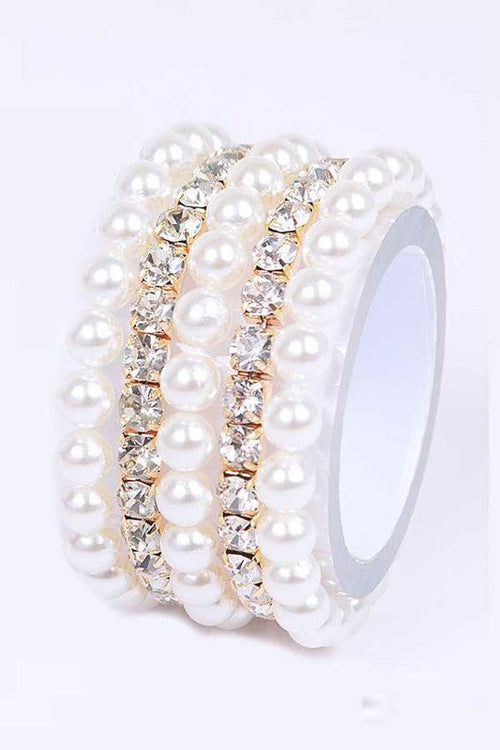 Infinity Beautiful Elegant 5pc Stretch Bracelet Collection