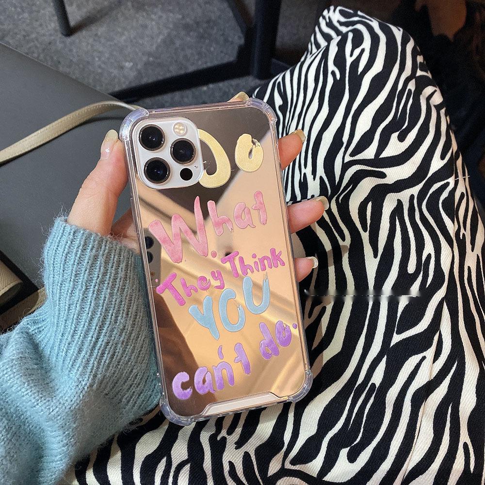 Japan & Korea-Inspired Mirror Phone Case – Stylish and Trendy Gift Idea. - Infinity Beautiful Boutique