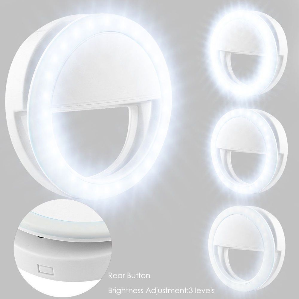 Portable Selfie Ring Clip On for Mobile Phone - Infinity Beautiful Boutique