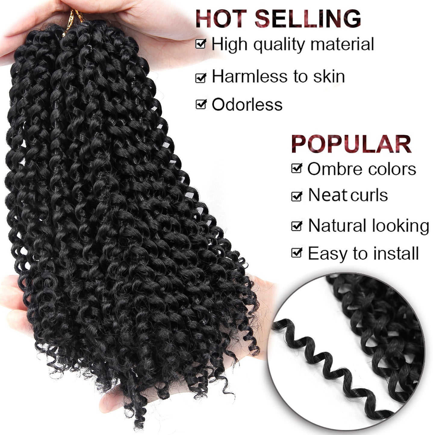 Infinity Beautiful African Crochet Hair – Stylish Hair Extensions for a Natural Look - Infinity Beautiful Boutique