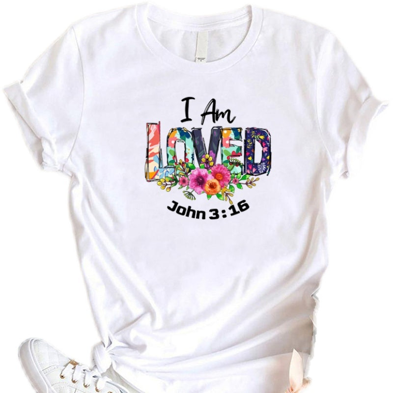 Beautiful Christian T-Shirt – Faith-Based Bible Verse Tee for Women - Infinity Beautiful Boutique