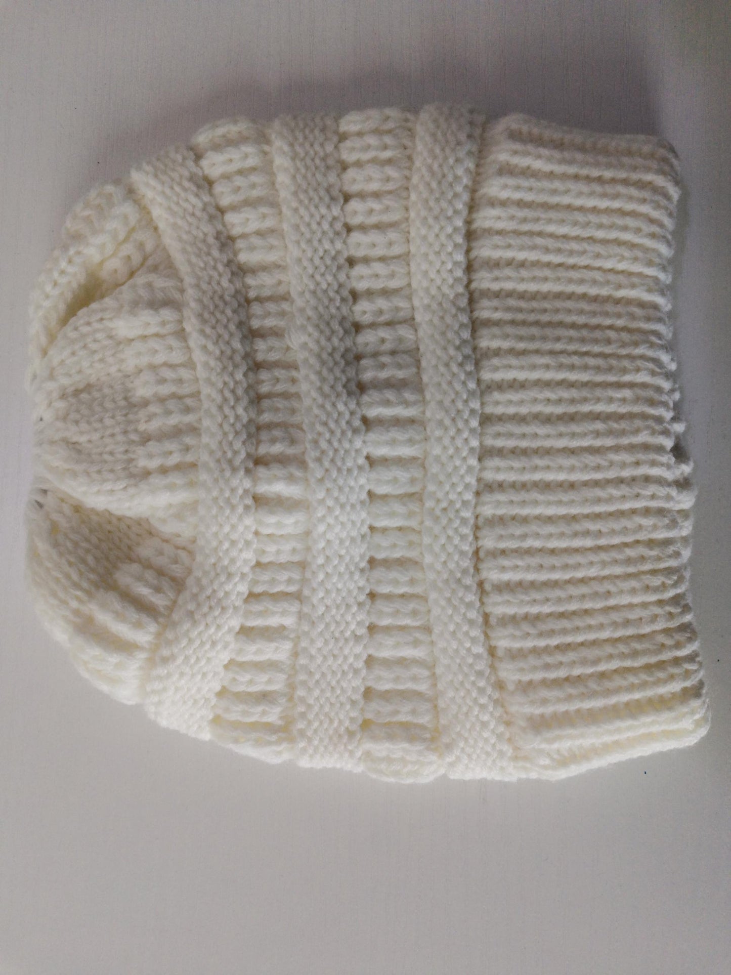 Infinity Beautiful Mixed Color Knitted Ponytail Hat - Infinity Beautiful Boutique