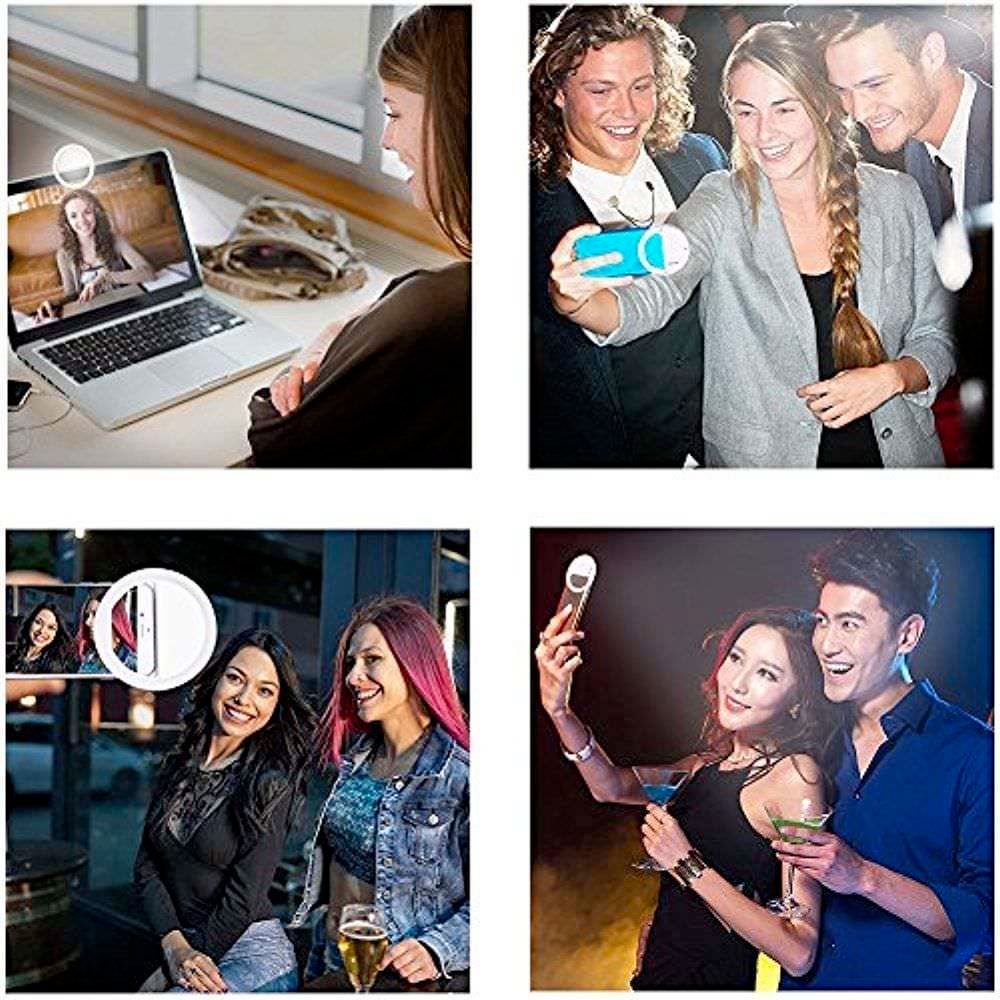 Portable Selfie Ring Clip On for Mobile Phone - Infinity Beautiful Boutique