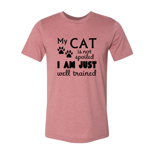 DT0175 My Cat Is Not Spoiled Shirt - Infinity Beautiful Boutique