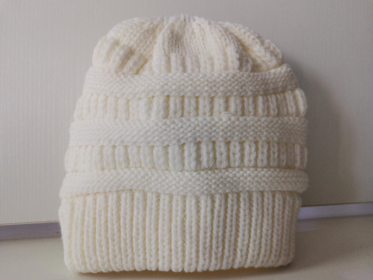 Infinity Beautiful Mixed Color Knitted Ponytail Hat - Infinity Beautiful Boutique