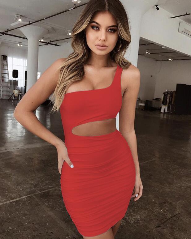 Infinity Beautiful One-Shoulder Mini Dress - Infinity Beautiful Boutique