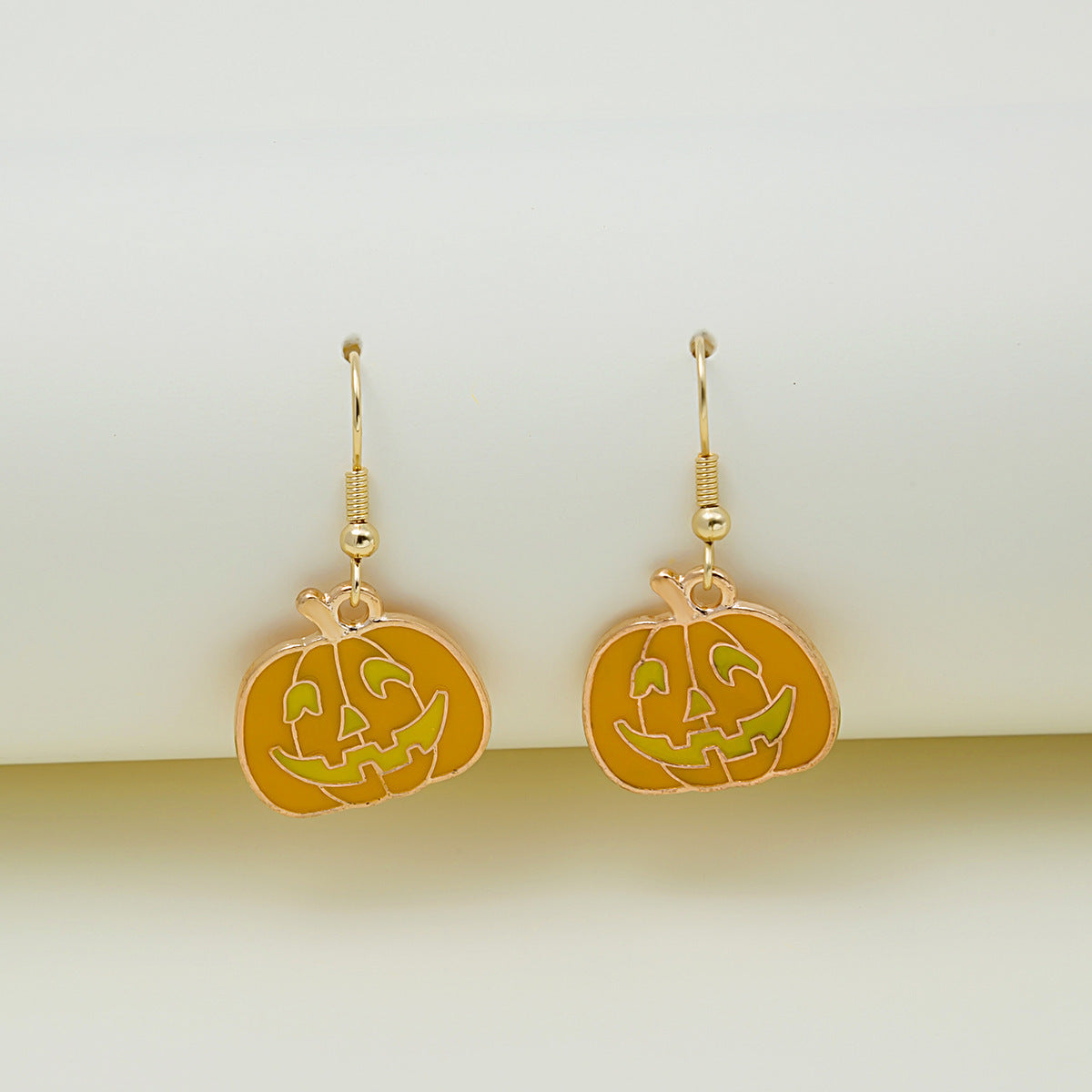 Halloween Earrings Cute Pumpkin Spooky Oil Drip Alloy Earrings Jewelry - Infinity Beautiful Boutique