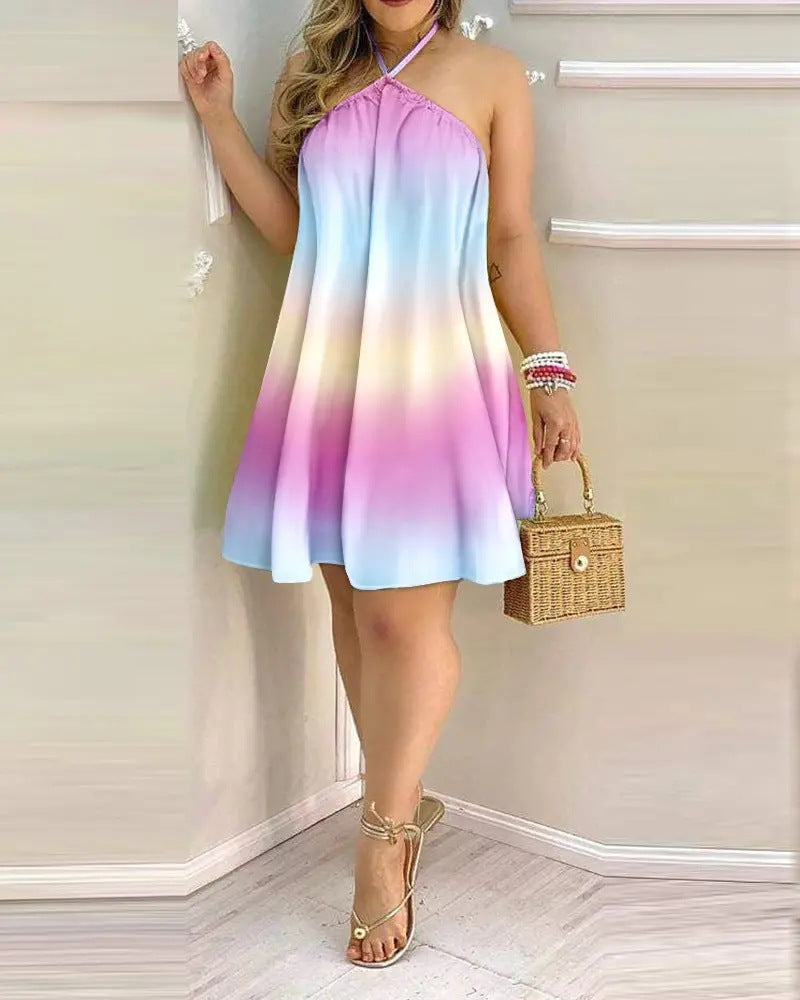 Infinity Beautiful Summer Halter Dress - Infinity Beautiful Boutique