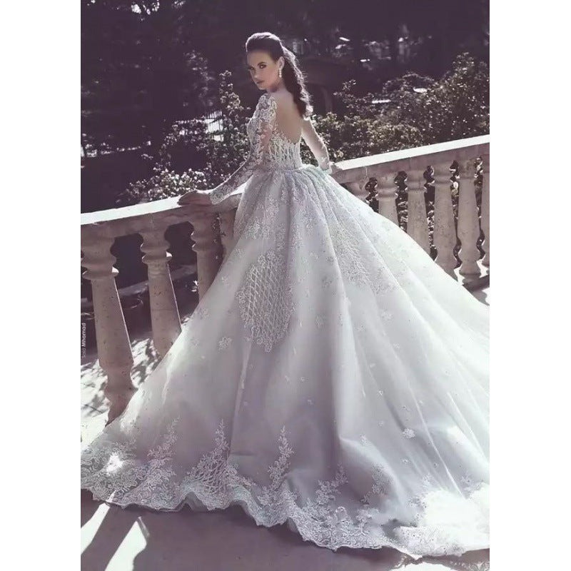 Infinity Beautiful African Mermaid Wedding Dress – Long Sleeve Elegant Bridal Gown