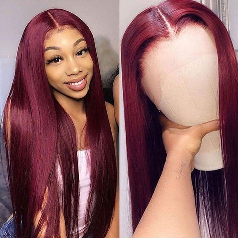 Infinity Beautiful Lace Front Wig – Long Straight Full Headgear with Smooth Finish - Infinity Beautiful Boutique