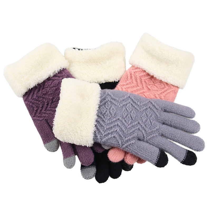 Beautiful Women's Winter Knitted Gloves - Infinity Beautiful Boutique