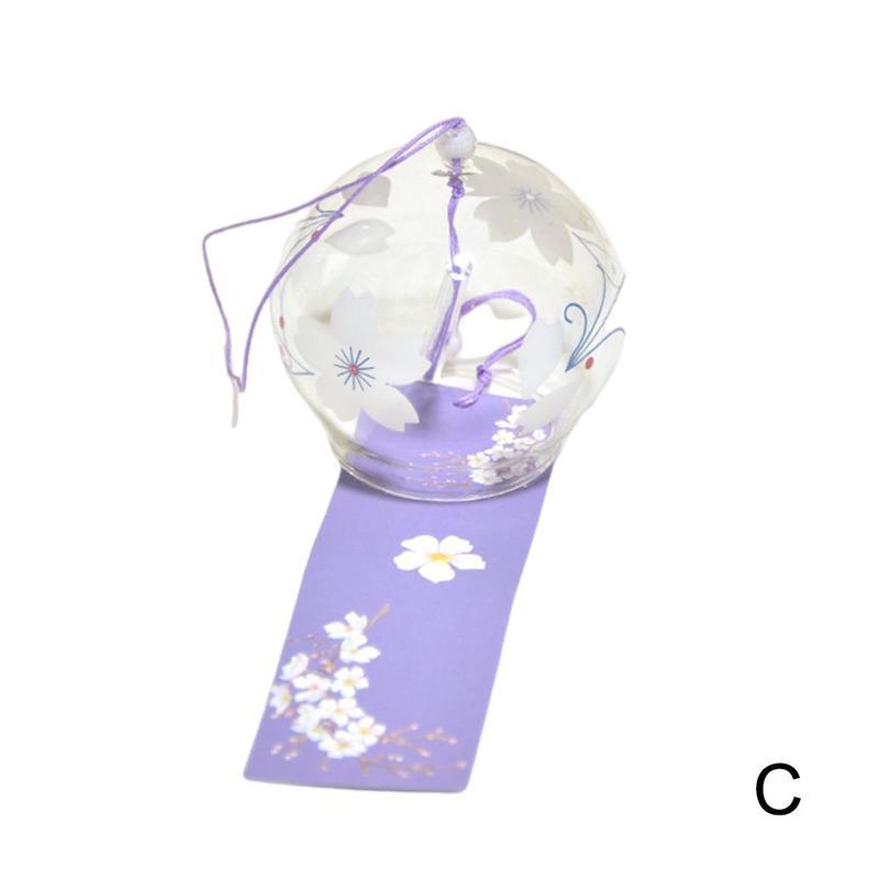 Cherry Blossom Wind Chimes – Elegant Glass Ornament & Birthday Gift Idea - Infinity Beautiful Boutique