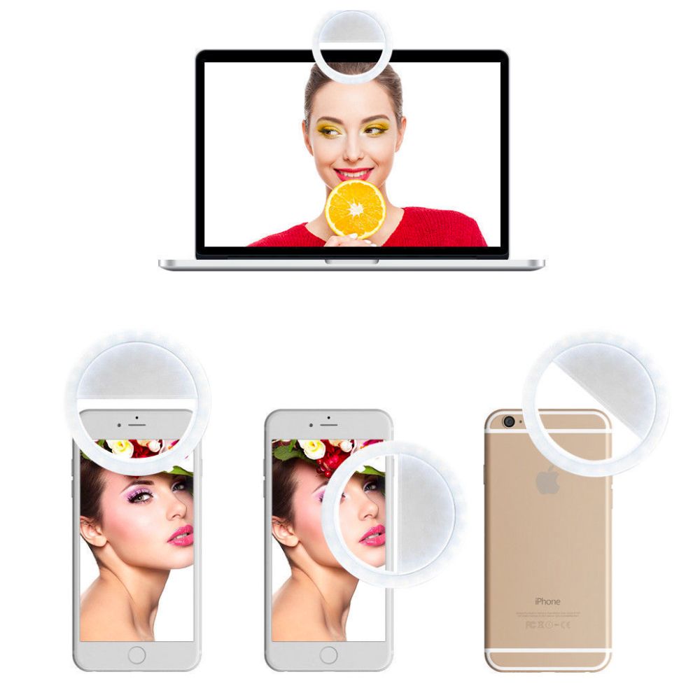 Portable Selfie Ring Clip On for Mobile Phone - Infinity Beautiful Boutique