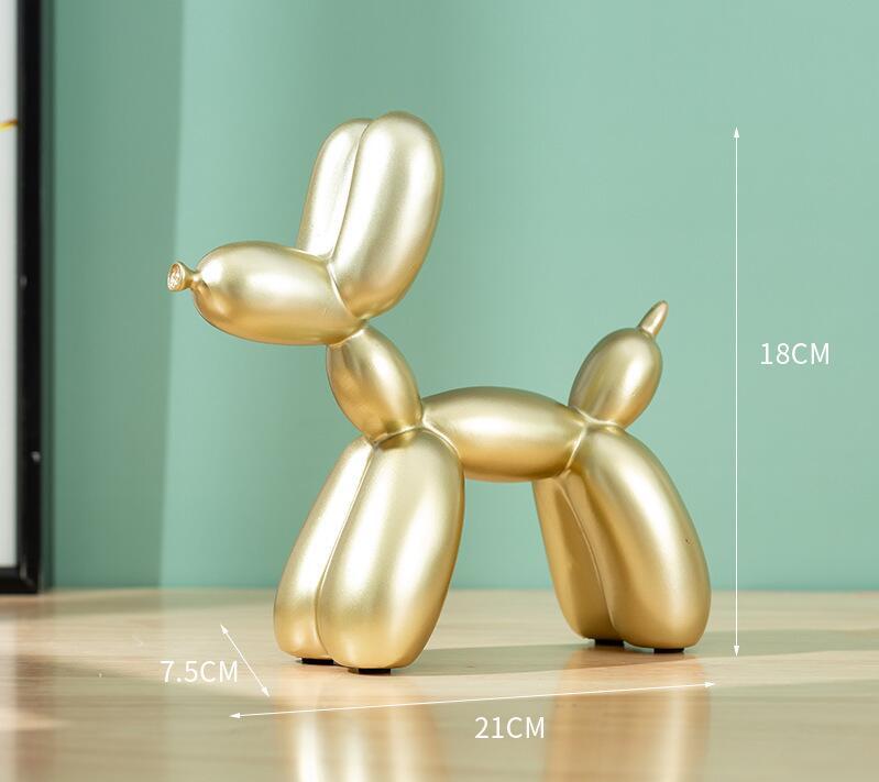 Balloon Dog Figurine – Cute Animal Decor & Fun Office Gift Idea - Infinity Beautiful Boutique