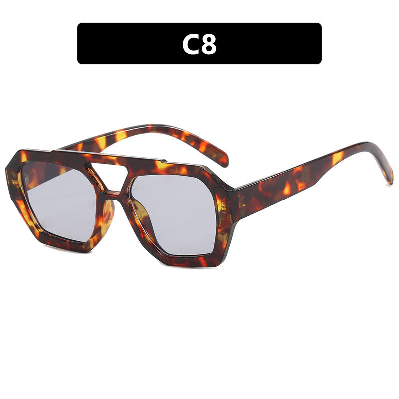 Oversized Leopard Sunglasses – Bold Summer Beach Shades - Infinity Beautiful Boutique