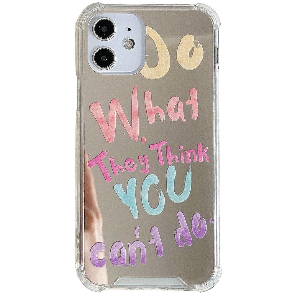 Japan & Korea-Inspired Mirror Phone Case – Stylish and Trendy Gift Idea. - Infinity Beautiful Boutique