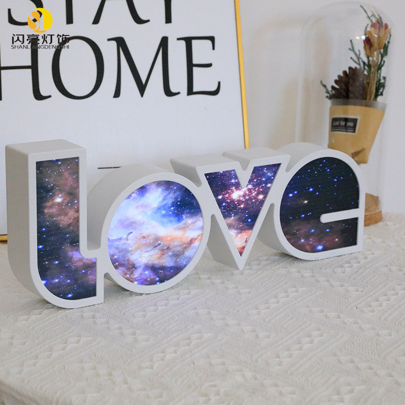 Valentines Day Decor LED LOVE Light Valentines Day Gift For Girlfriend Bithday Wedding Party Decoration Romantic Wedding Decor - Infinity Beautiful Boutique