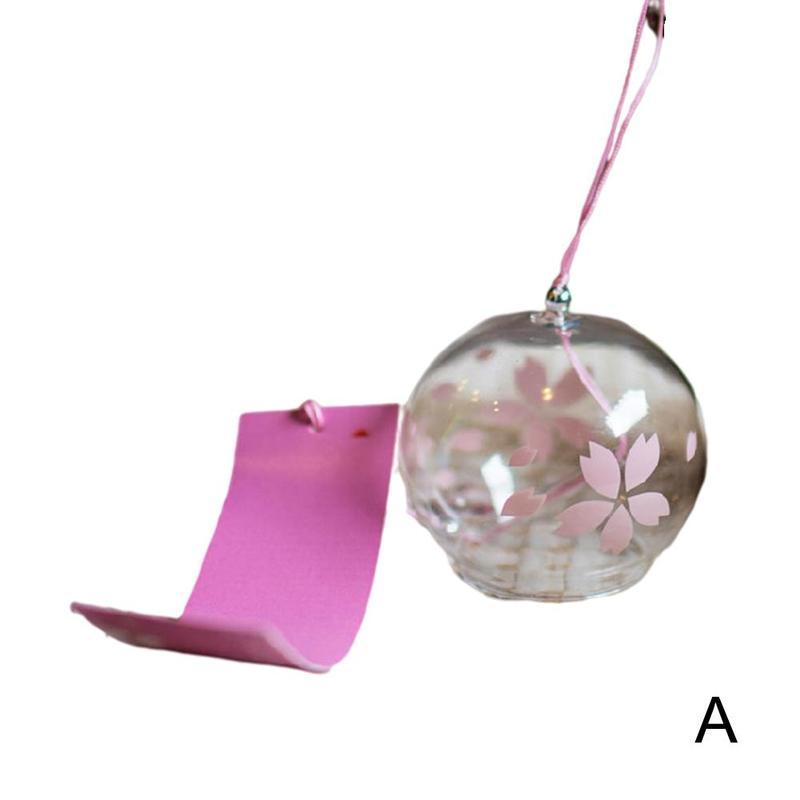 Cherry Blossom Wind Chimes – Elegant Glass Ornament & Birthday Gift Idea - Infinity Beautiful Boutique