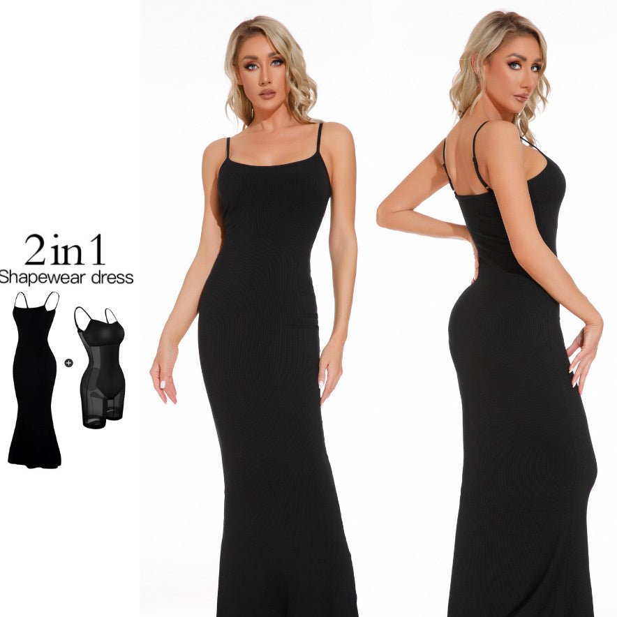 Infinity Beautiful Shapewear Bodysuit Dress – Tummy Control, Lift & Support with Corset Fit - Infinity Beautiful Boutique