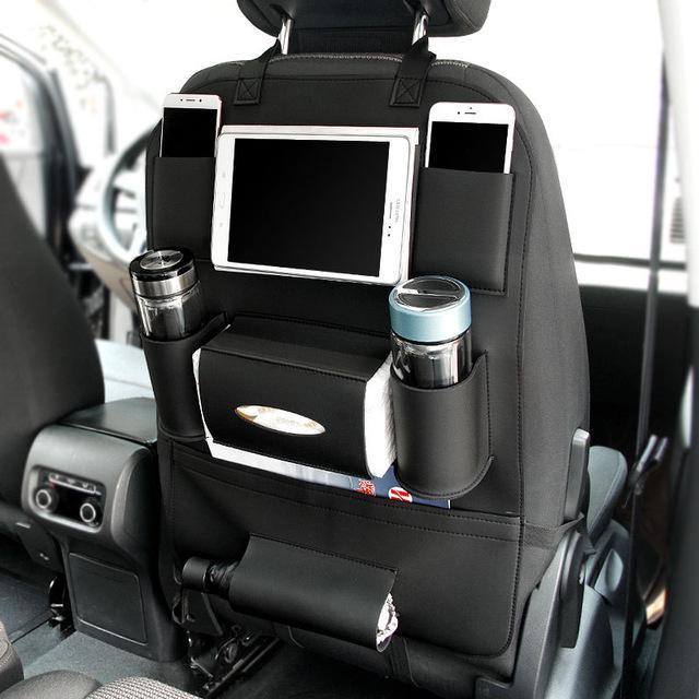 Premium Leather Car Seat Organizer - Infinity Beautiful Boutique