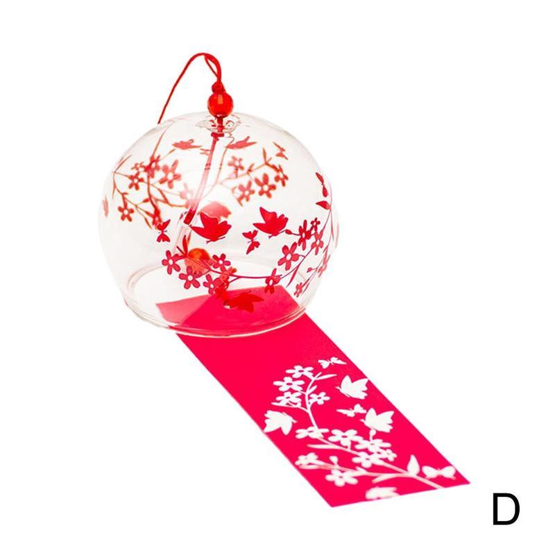 Cherry Blossom Wind Chimes – Elegant Glass Ornament & Birthday Gift Idea - Infinity Beautiful Boutique