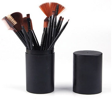 Infinity Beautiful 12pcs Makeup Brush Set – Face & Eye Essentials - Infinity Beautiful Boutique