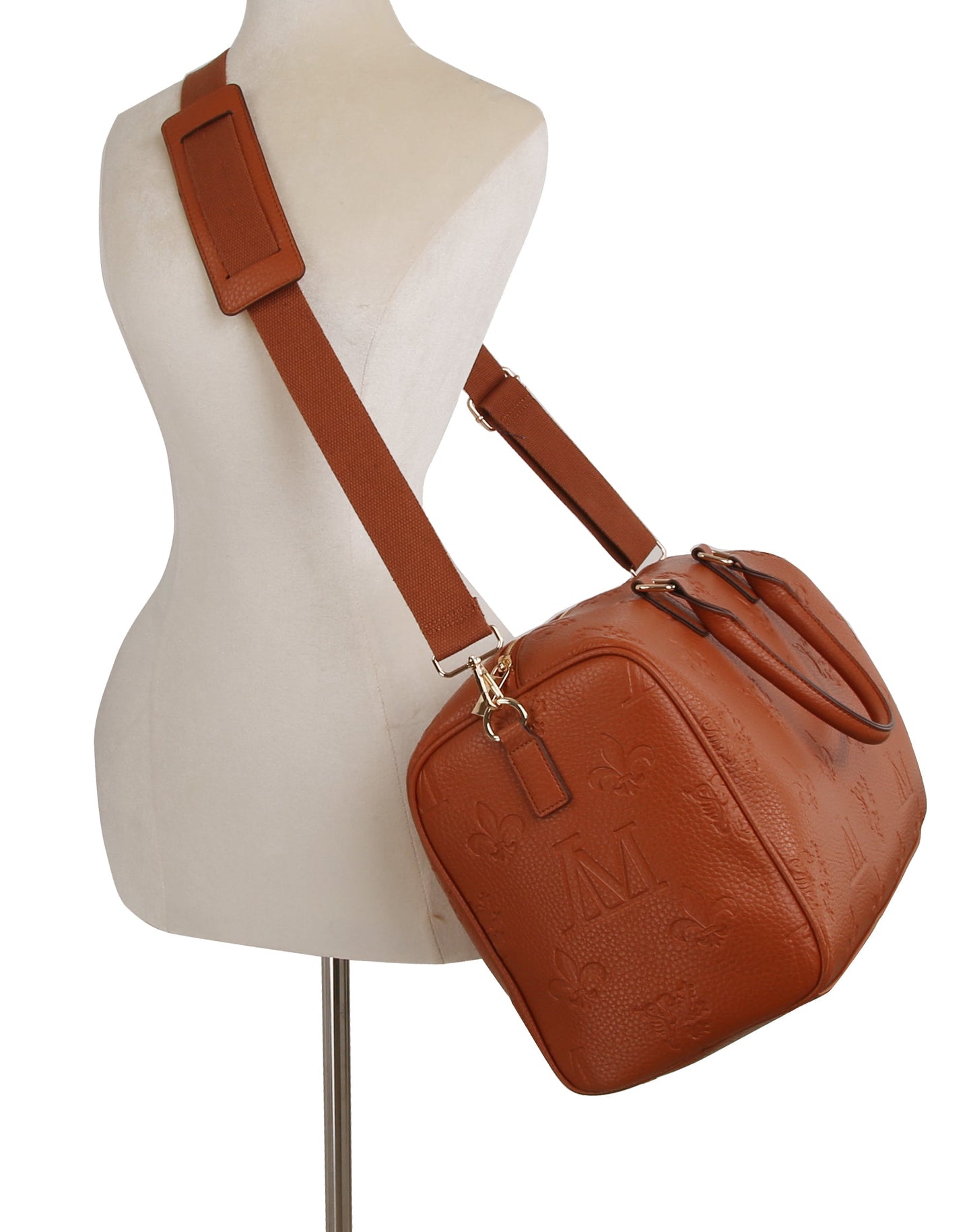 Infinity Beautiful Monogrammed Duffle with Strap