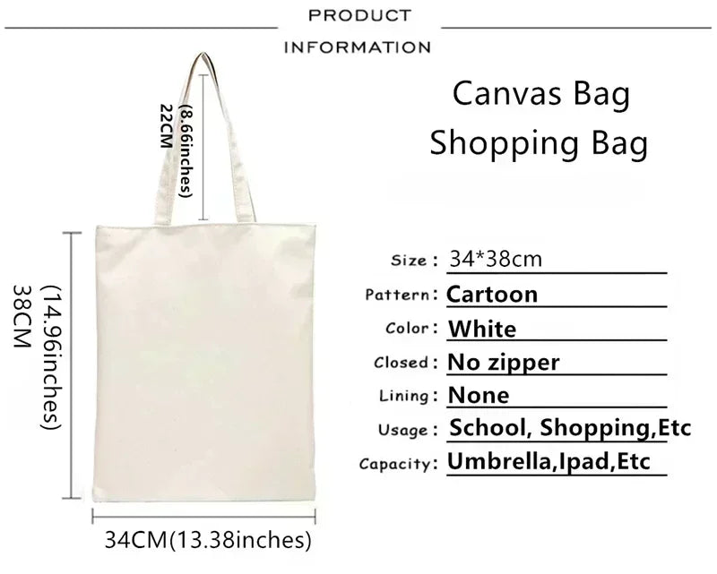 Halloween Canvas Tote Bag
