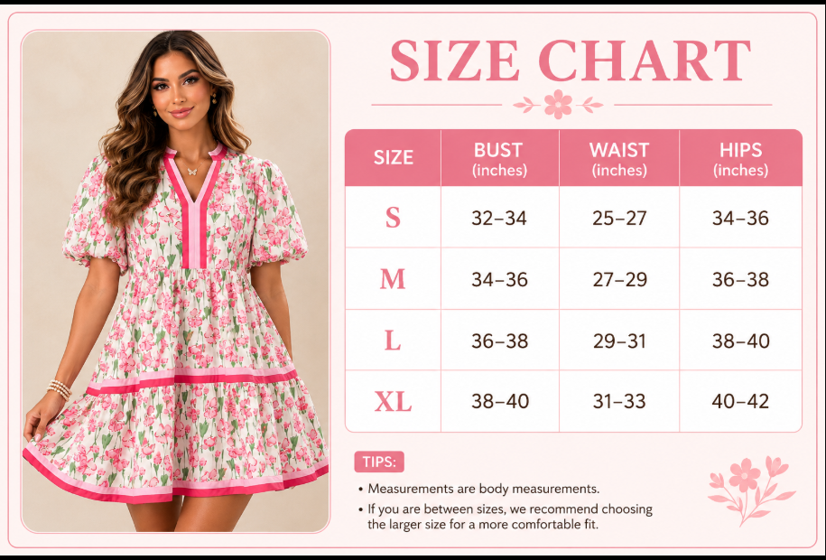 Floral Babydoll Mini Dress