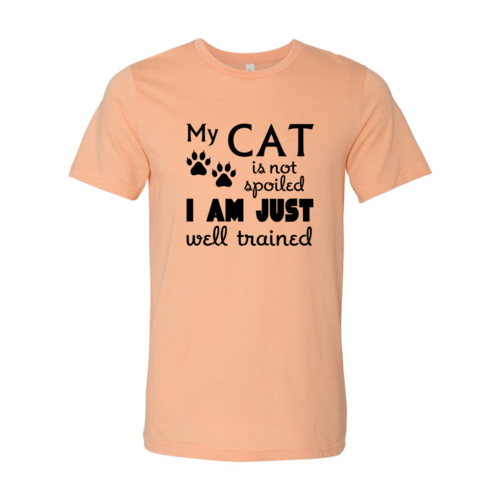 DT0175 My Cat Is Not Spoiled Shirt - Infinity Beautiful Boutique