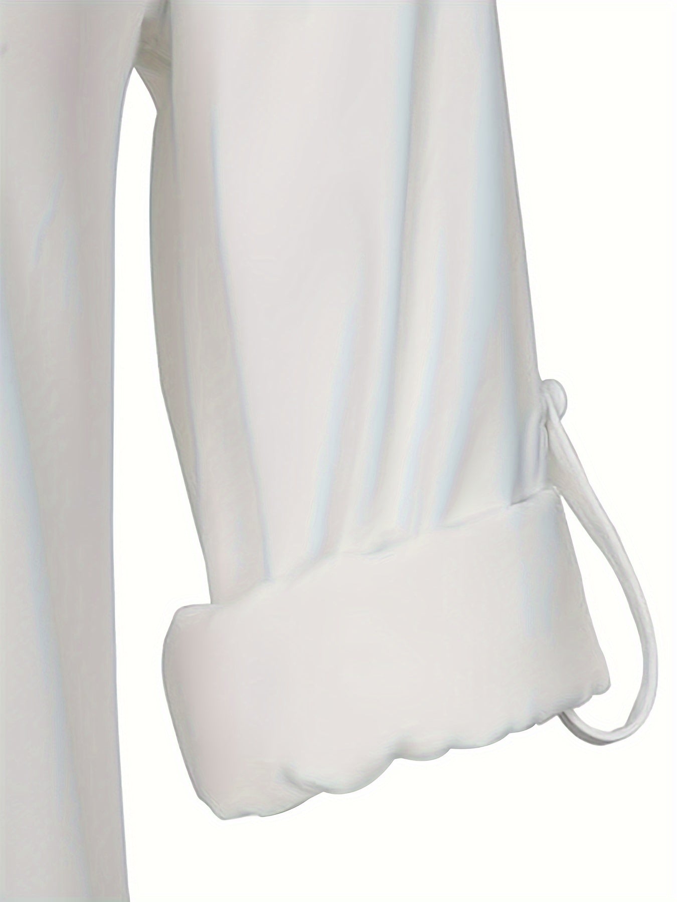 Infinity Beautiful Classic Pearl Accent Shirt – Long Sleeve Casual Style with a Timeless Touch - Infinity Beautiful Boutique