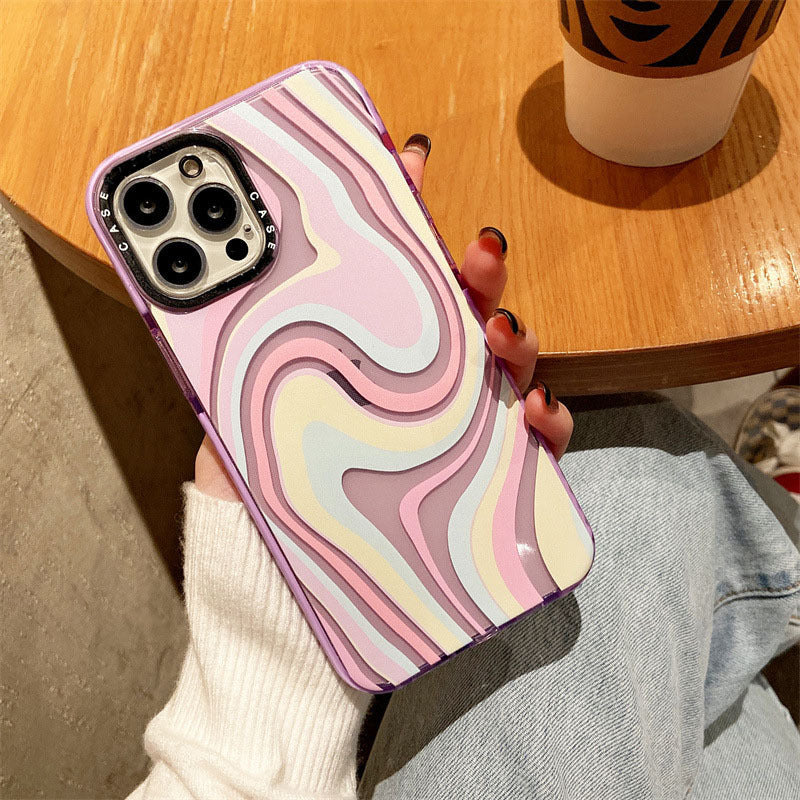 Abstract Colorful Oil Painting Case – Vibrant Design for Phone Case 13. Perfect Gift Idea - Infinity Beautiful Boutique