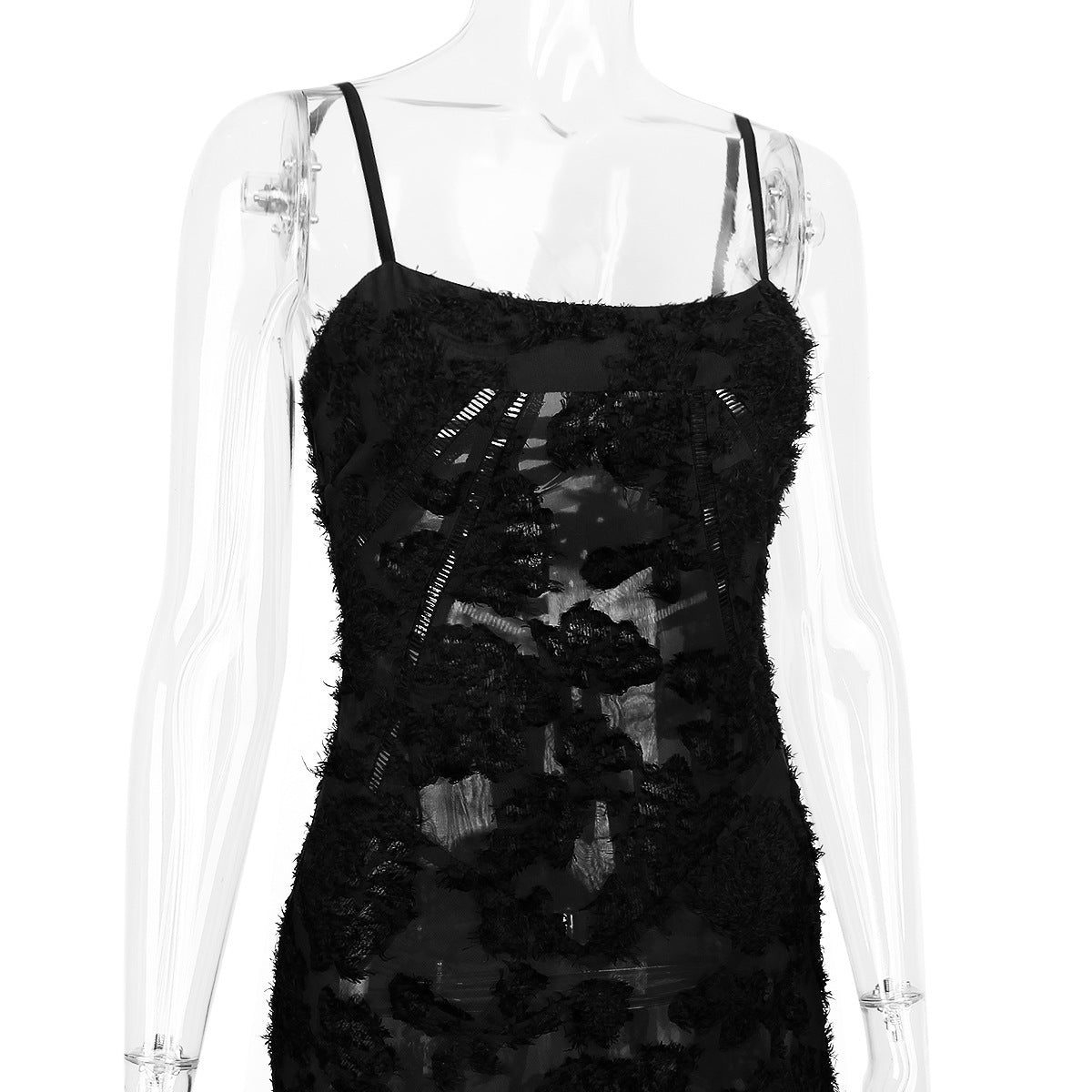 Infinity Beautiful Lace Suspender Dress – Elegant Strapless Summer Evening Style - Infinity Beautiful Boutique