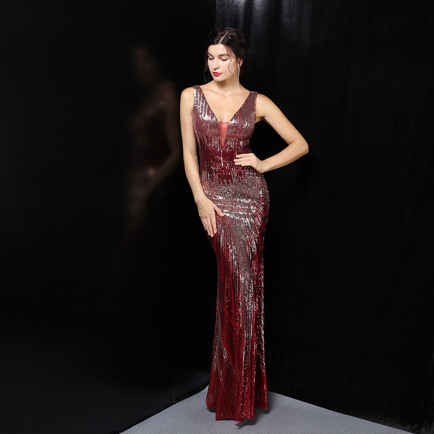 Infinity Beautiful Slim Evening Gown – Sexy Long Formal Dress for Women