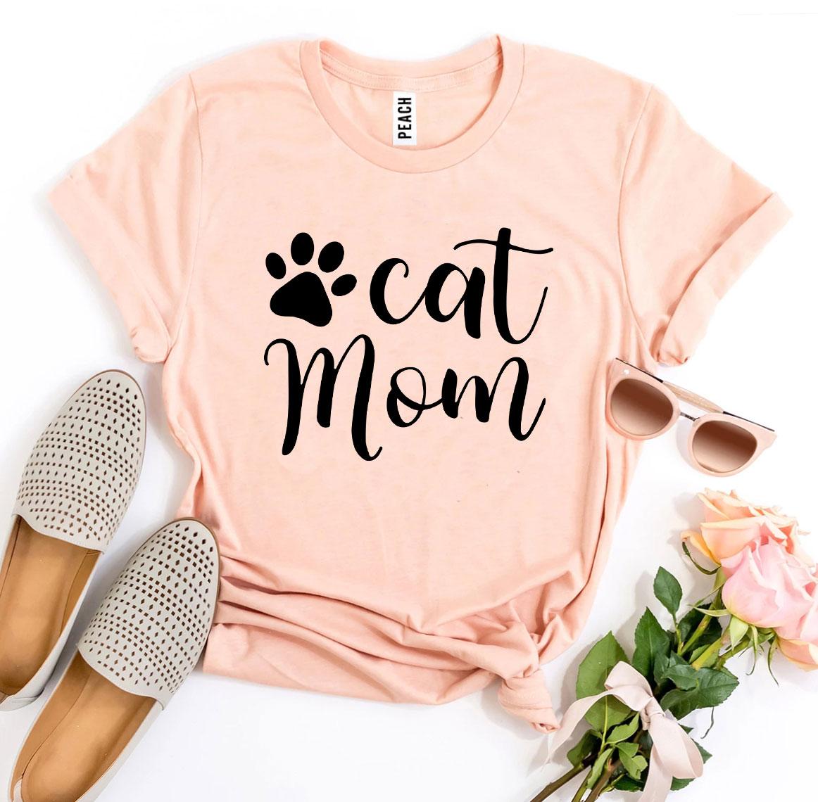 Cat Mom T-shirt - Infinity Beautiful Boutique