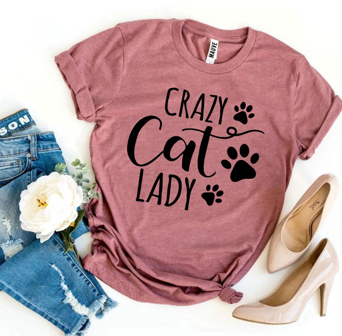 Crazy Cat Lady T-shirt - Infinity Beautiful Boutique