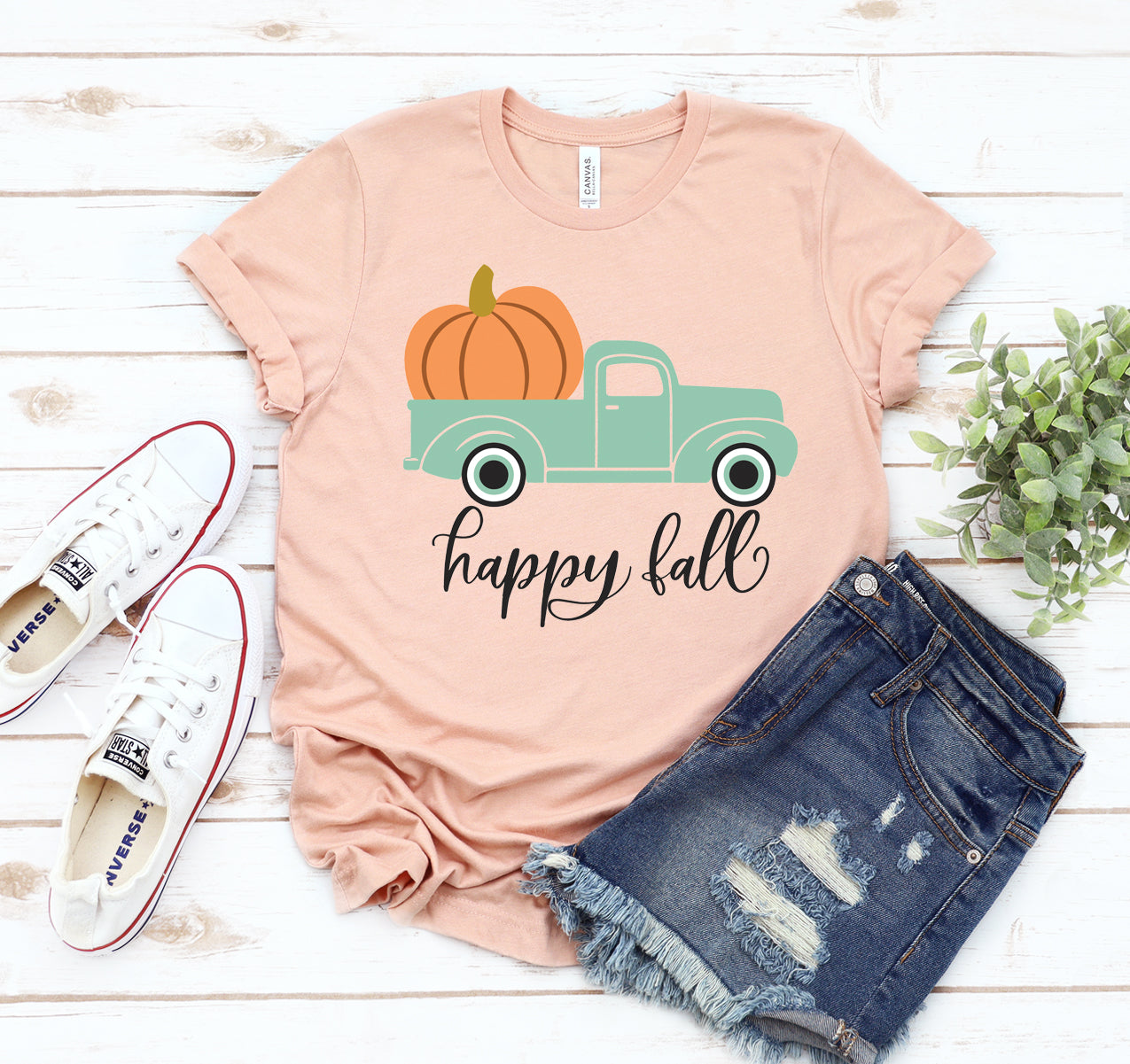 Happy Fall T-shirt - Infinity Beautiful Boutique