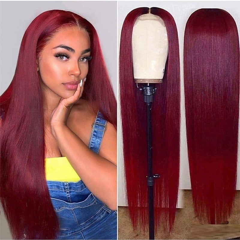 Infinity Beautiful Lace Front Wig – Long Straight Full Headgear with Smooth Finish - Infinity Beautiful Boutique