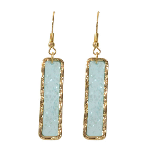 Fashion Jewellery Pink Acrylic Square Drop Earrings Wholesale Price